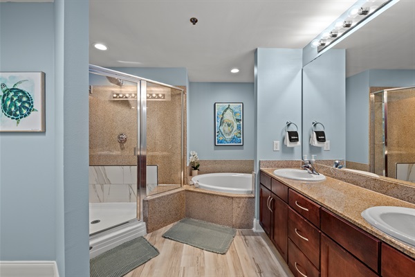 Full private Ensuite bath for master bedroom
