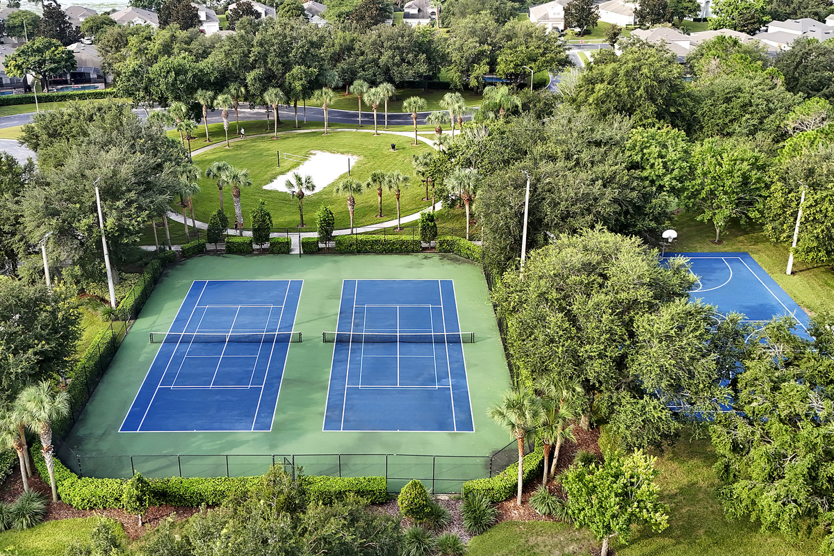 Tennis Courts - Basketball Court