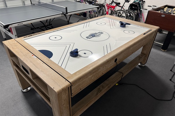 Multi game table with Air Hockey...