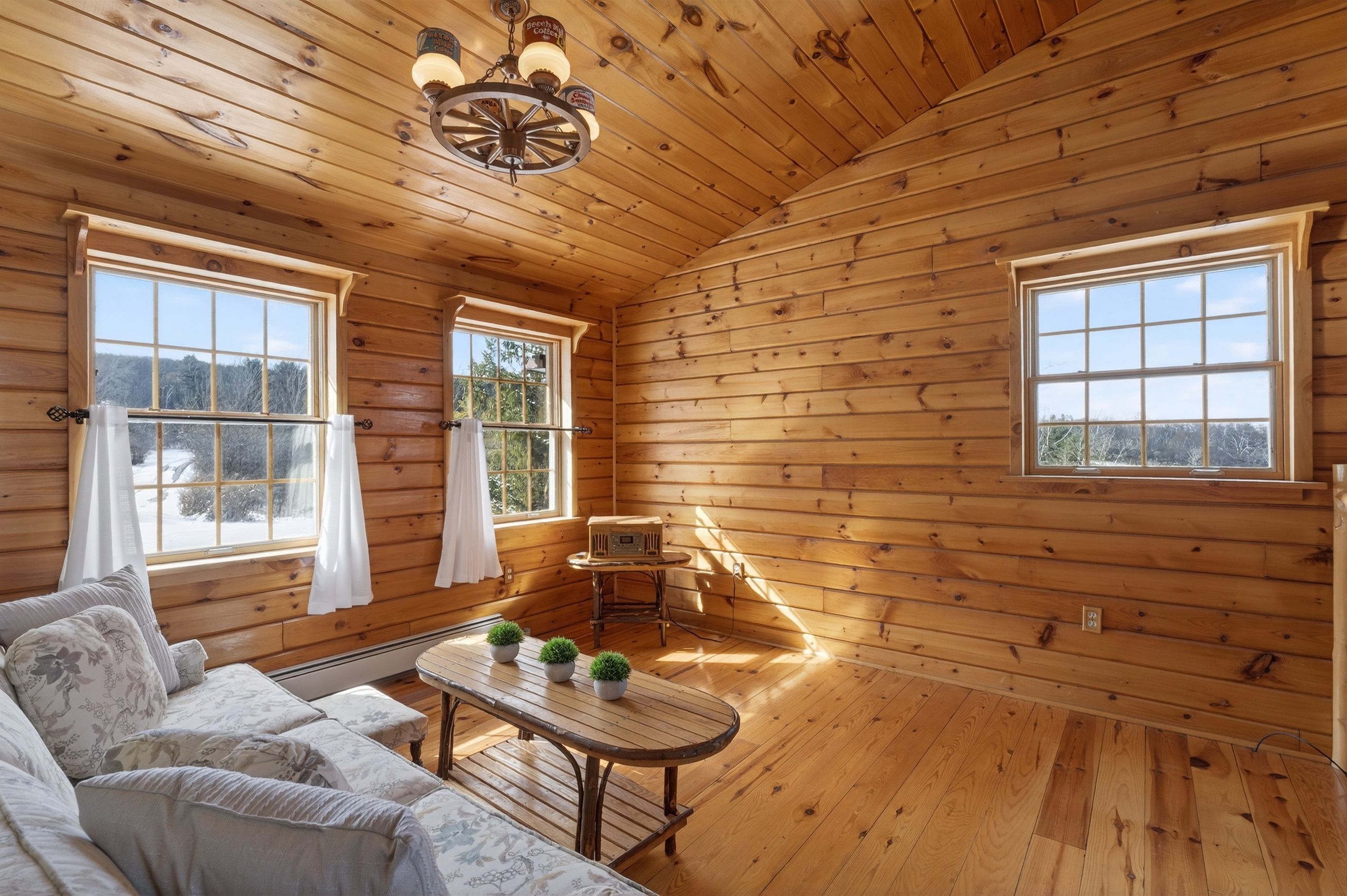 Upstairs lounge area