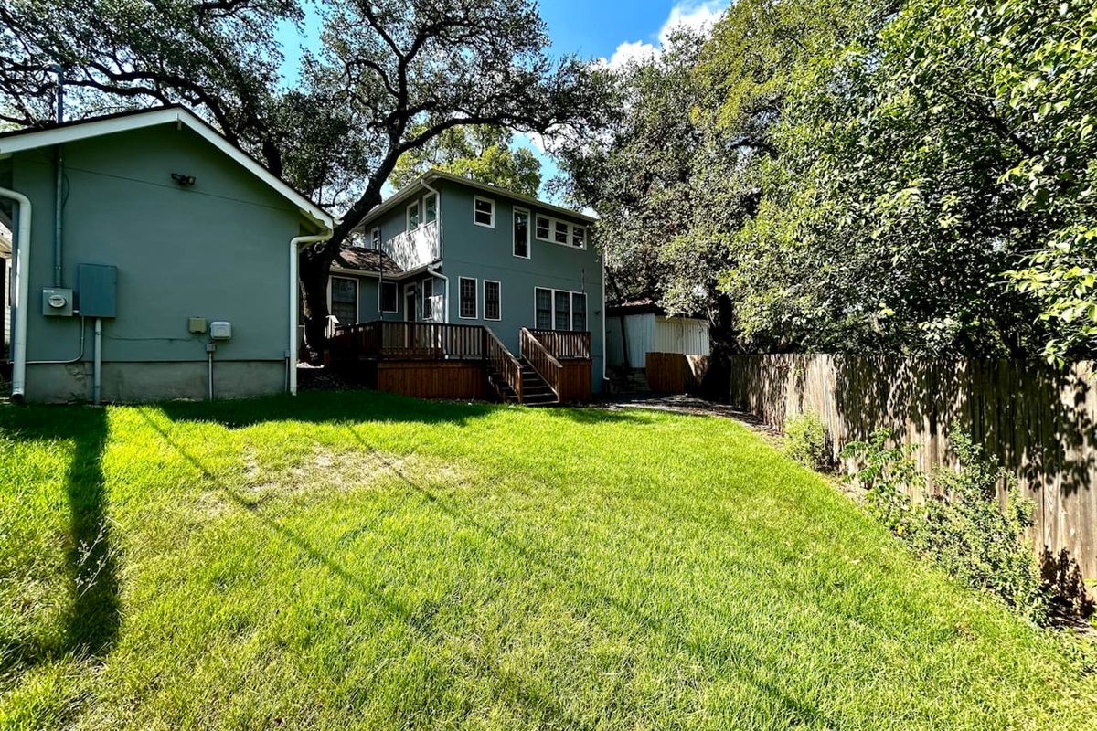Walkway to the house