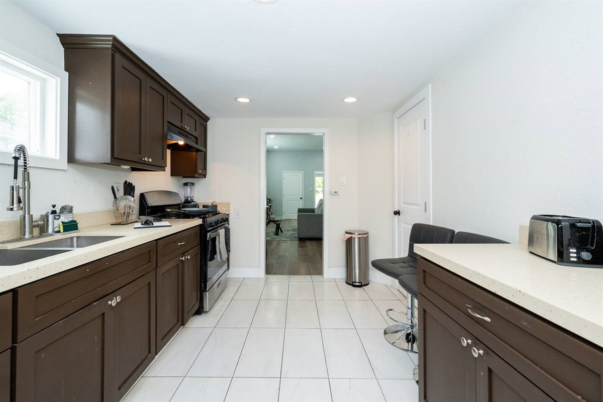 Kitchen walkway