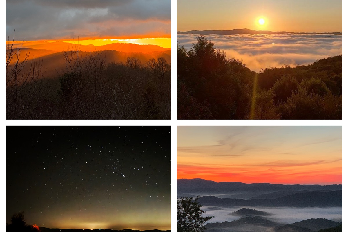 We couldn't pick a favorite view from our Decks...enjoy a few of them...you don't even have to leave the house, if you're lucky! ;)