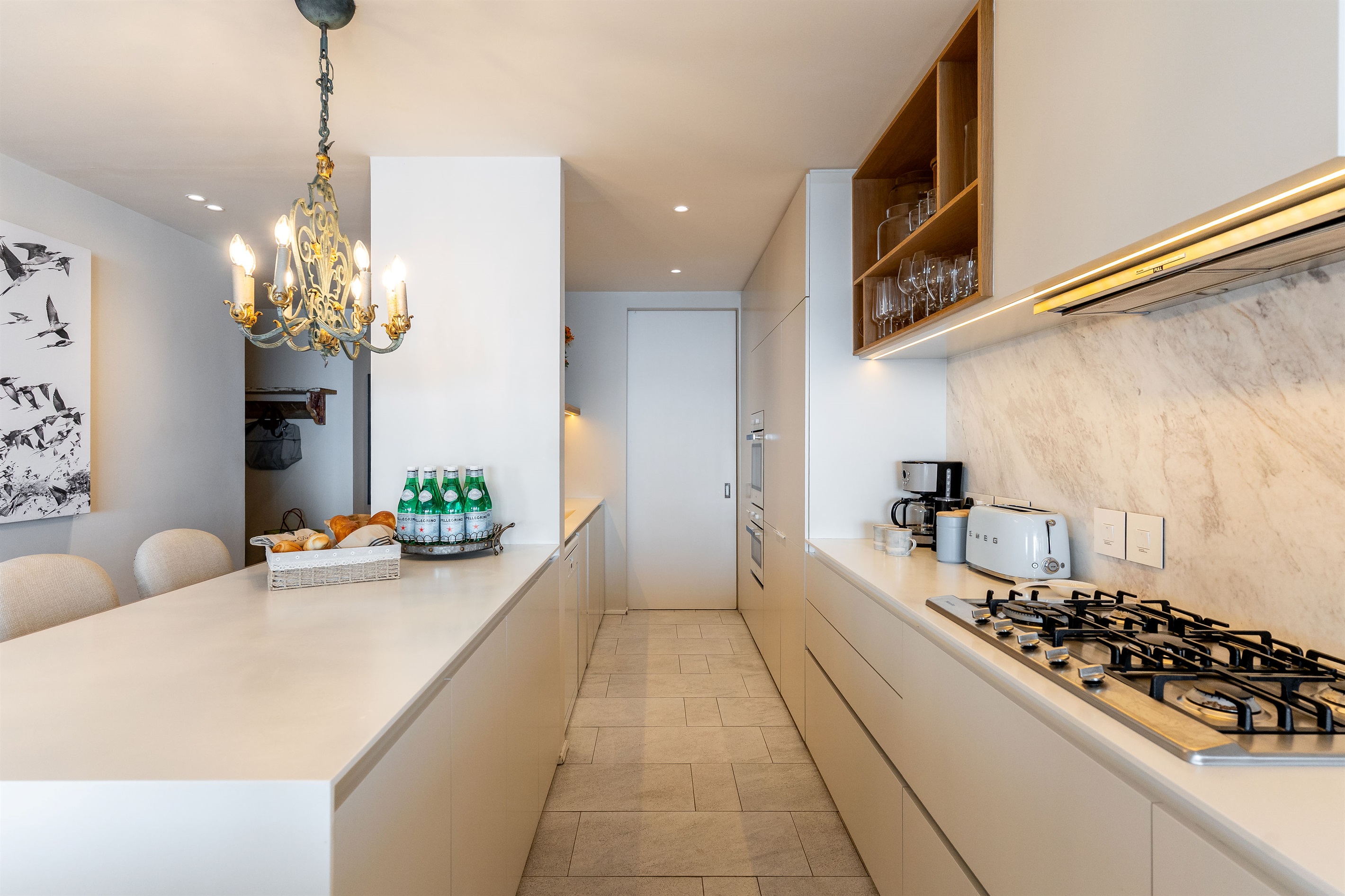 Large chef's kitchen