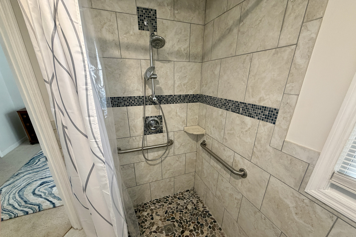 3rd Bathroom with stand alone shower- right off the kitchen