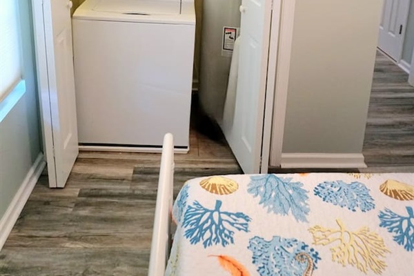Bedroom 2 (Laundry in Closet)