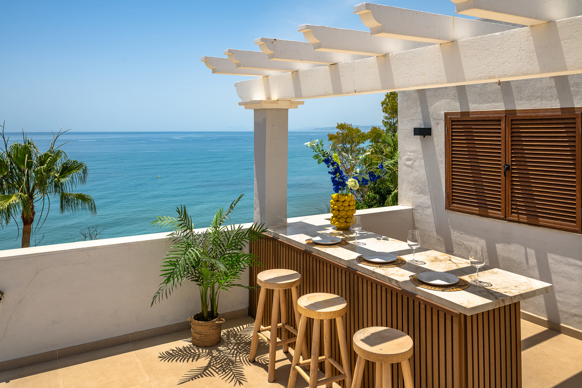 Private rooftop terrace
