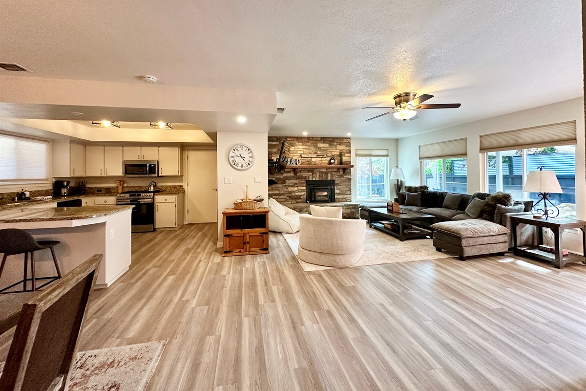 Enjoy our seamless living spaces