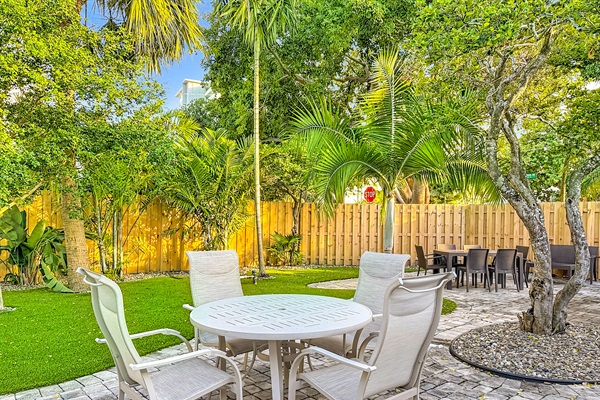 Beautiful foliage and great privacy