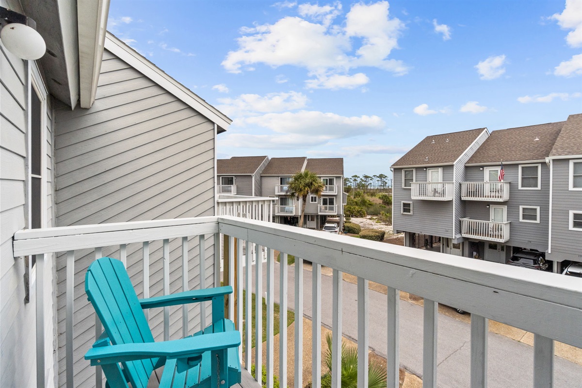 Balcony off Guest Bedroom