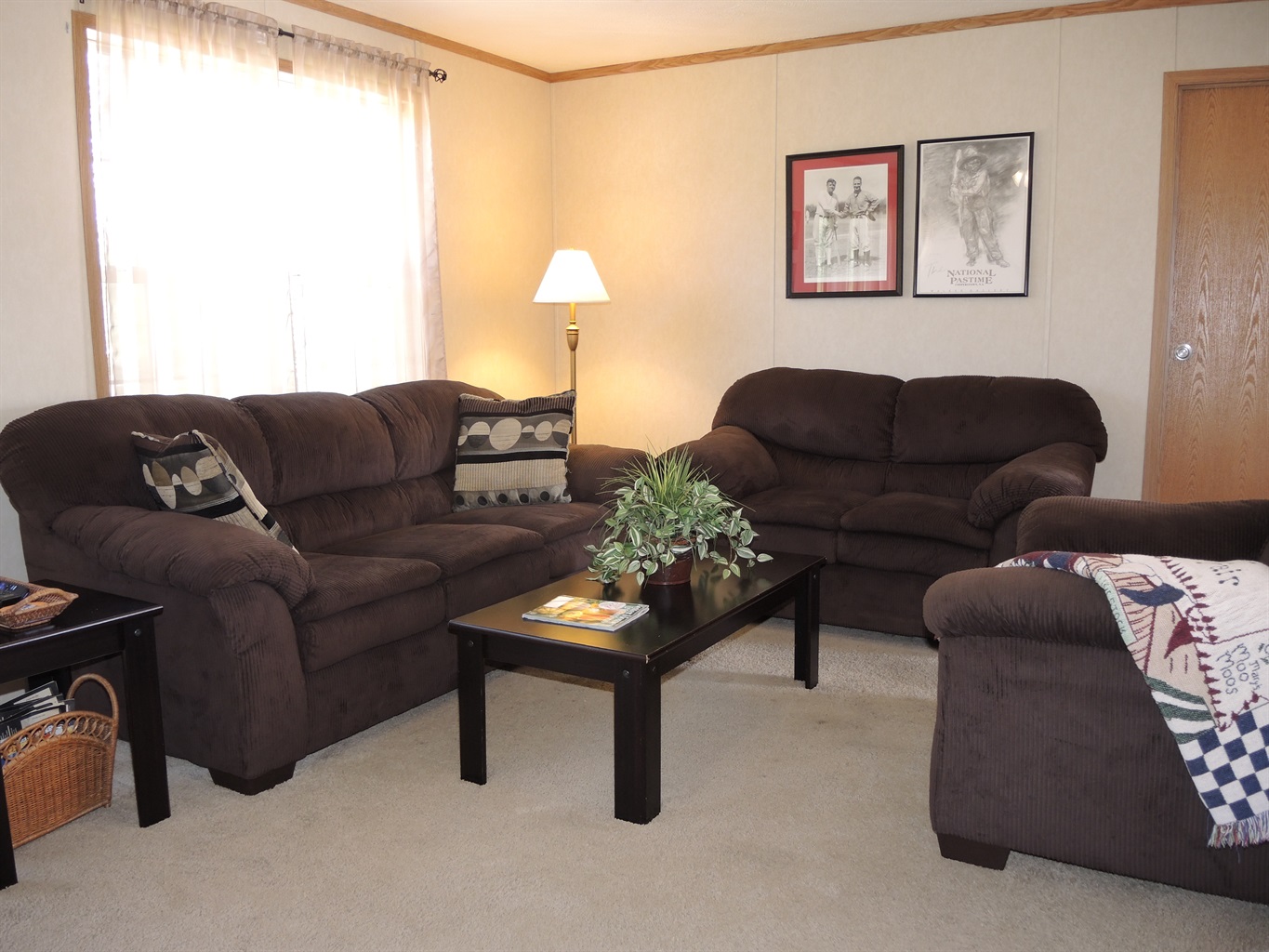 Comfy living room to relax after a long day