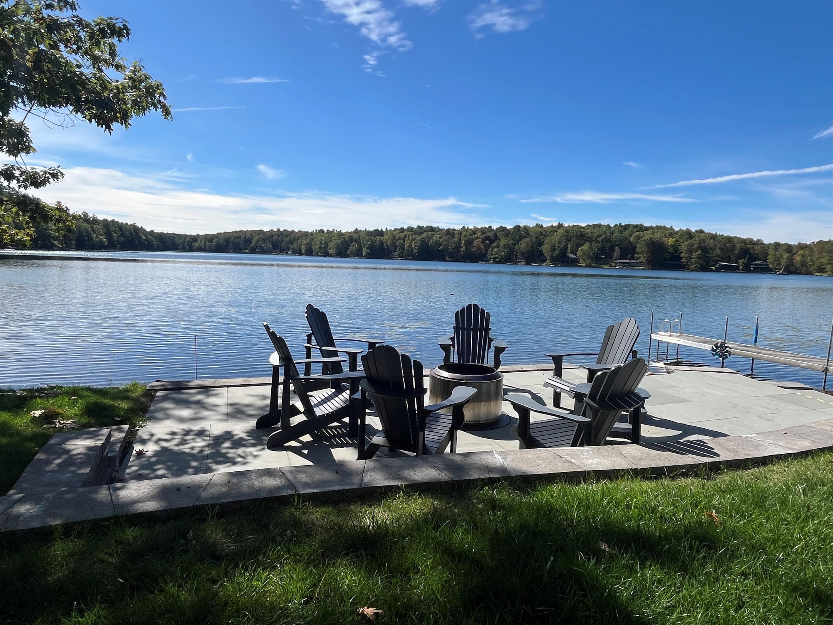 Firepit with stunning views