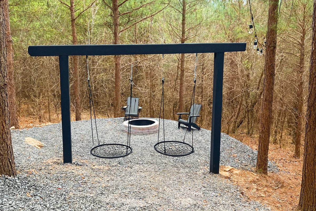 Gather 'round the fire pit for s'mores and stories under the stars.