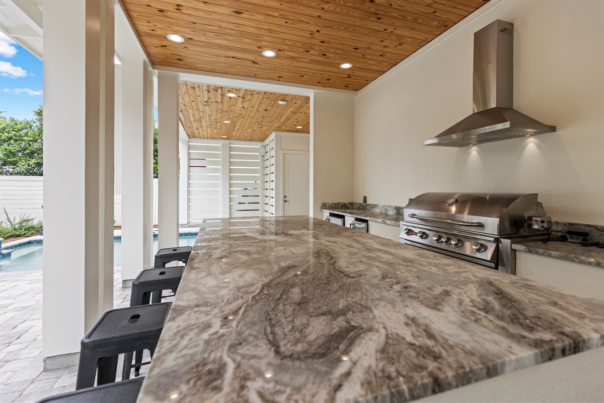 Outdoor Summer Kitchen