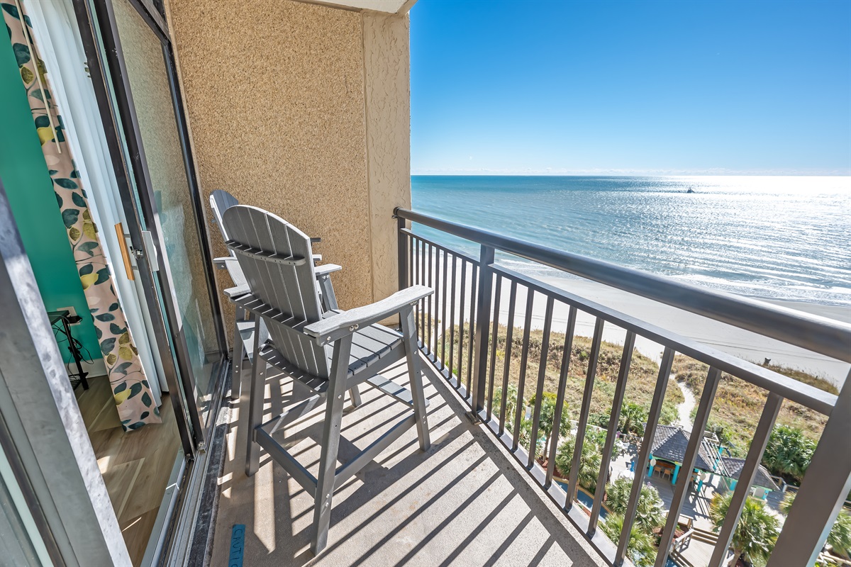 Breathtaking Views from Balcony!