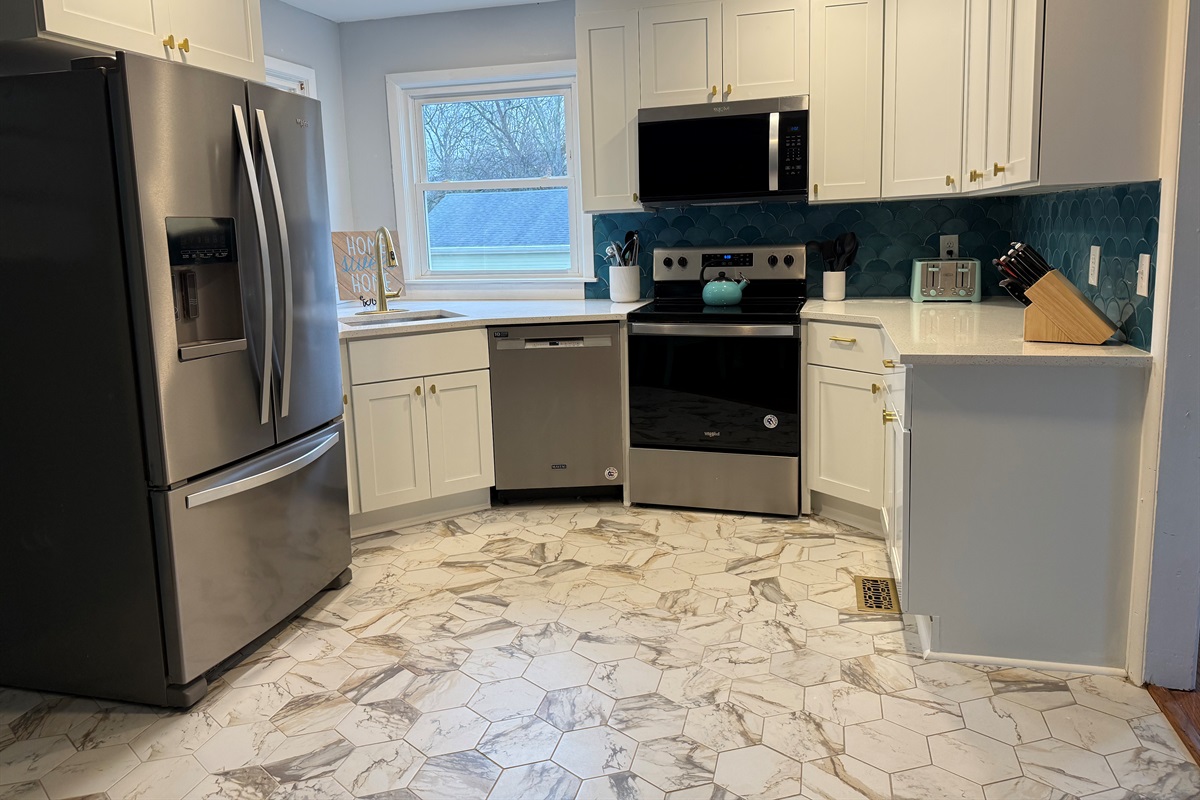 December 2025 updated kitchen!
