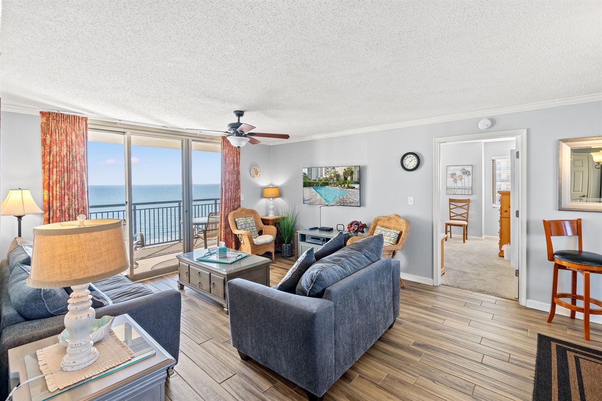 Living Room with Sleeper Sofa