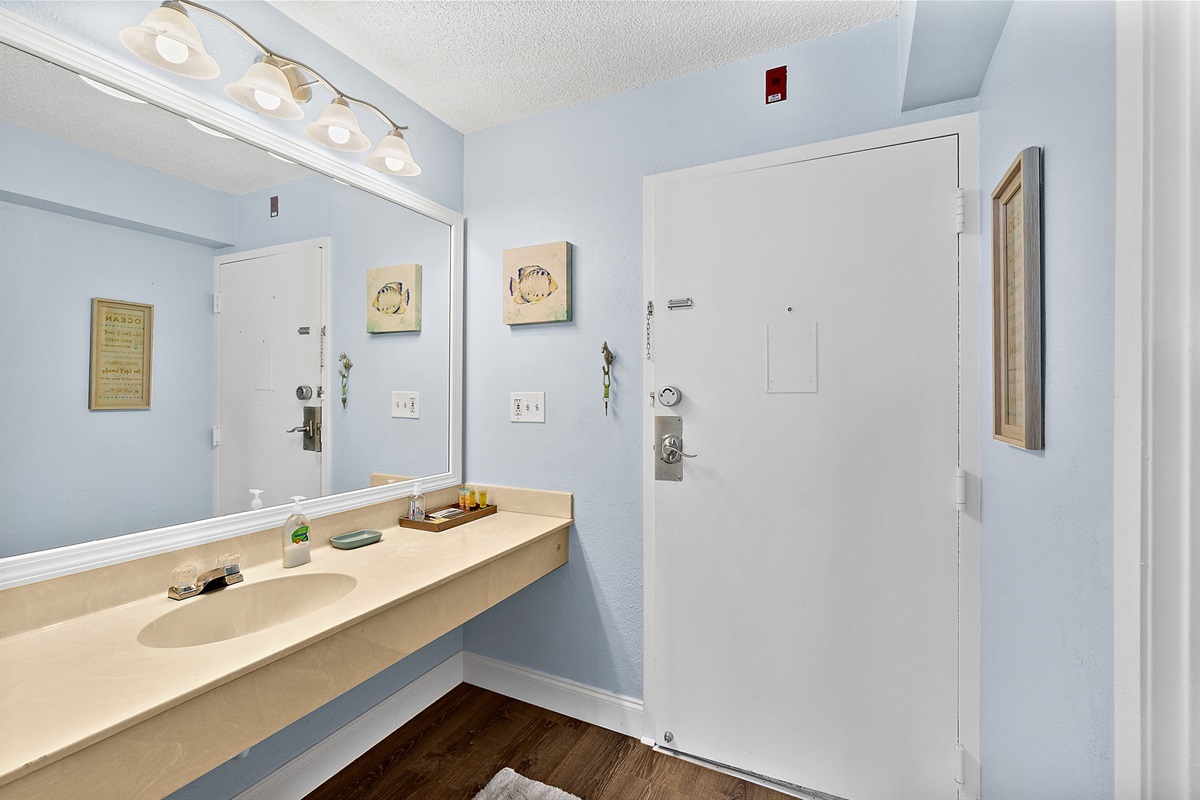 Big bathroom area