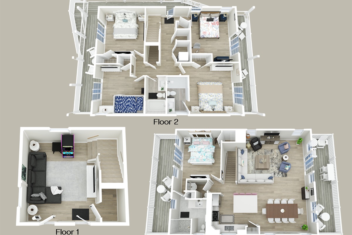3D Floor Plan for your planning purposes