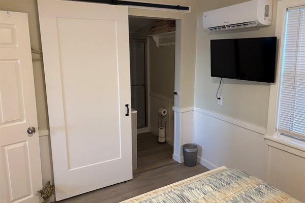 Master bedroom barn door