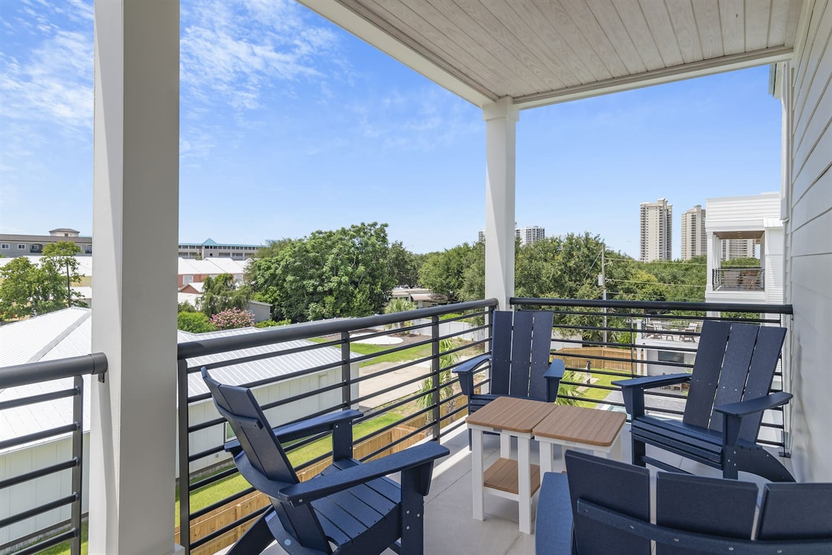Third Floor Balcony