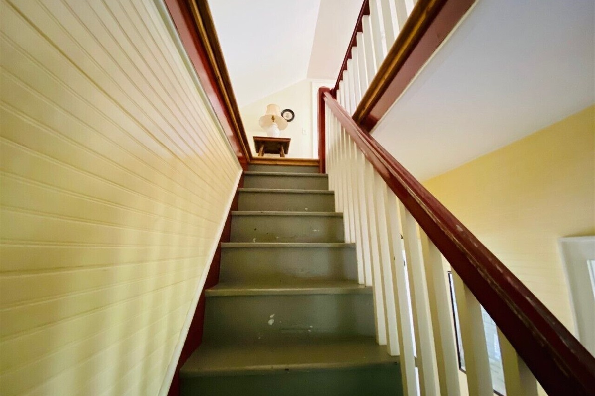 Stairs to Second Floor Bedroom