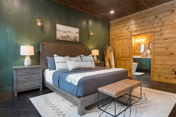 Spacious beautiful bedrooms
