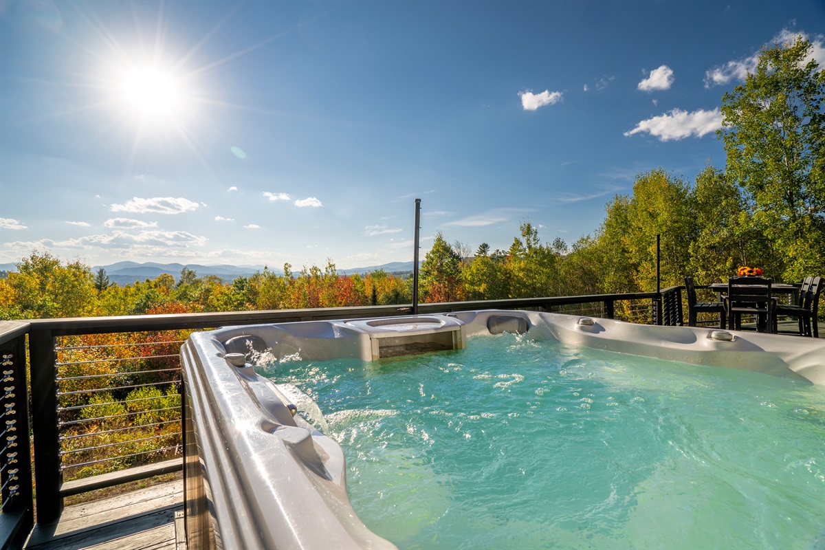 Relax, unwind, and take in the majestic mountain views