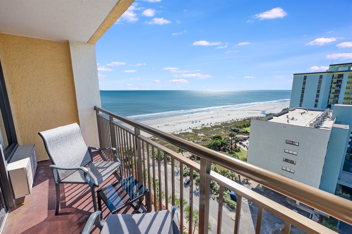 Balcony with Amazing Views