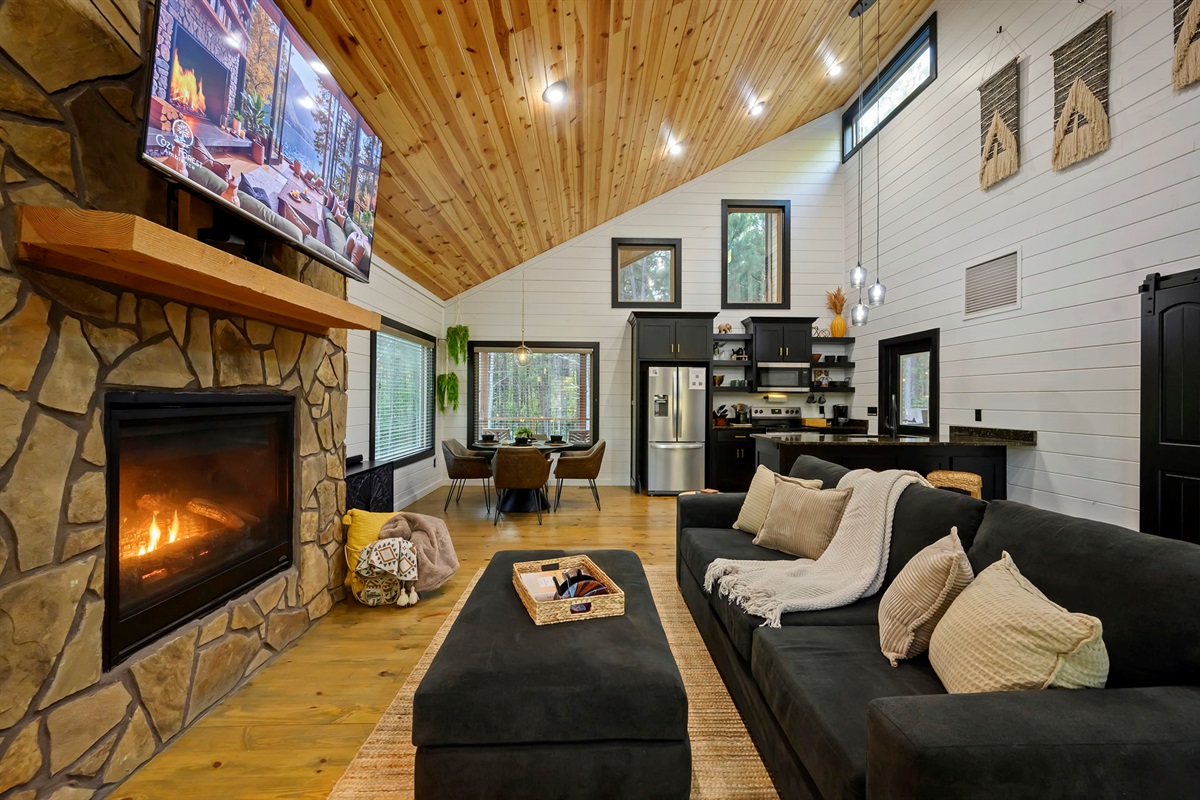 🛋️ Where cozy meets chic &mdash; fireside lounging