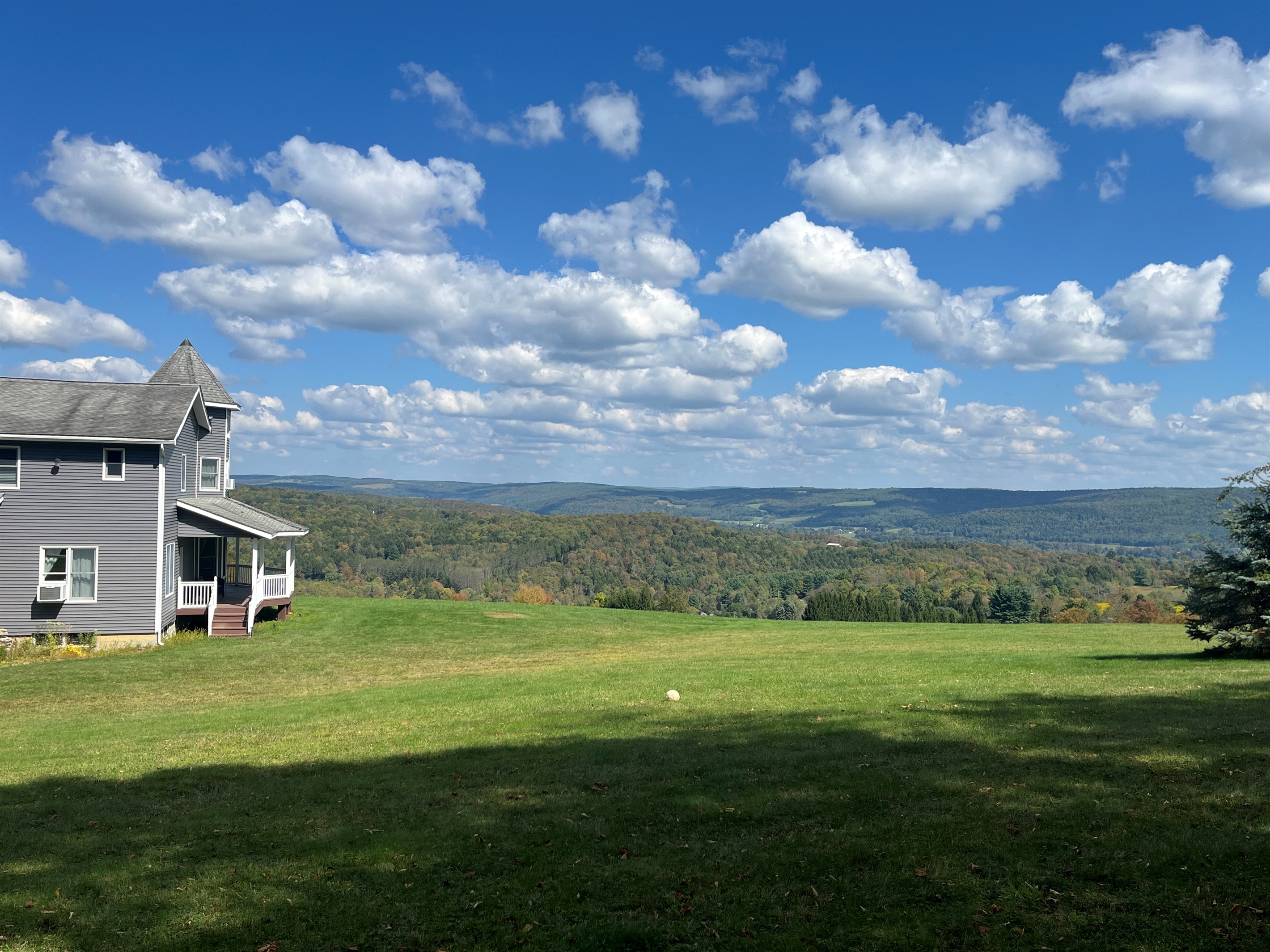 Stunning long distance views
