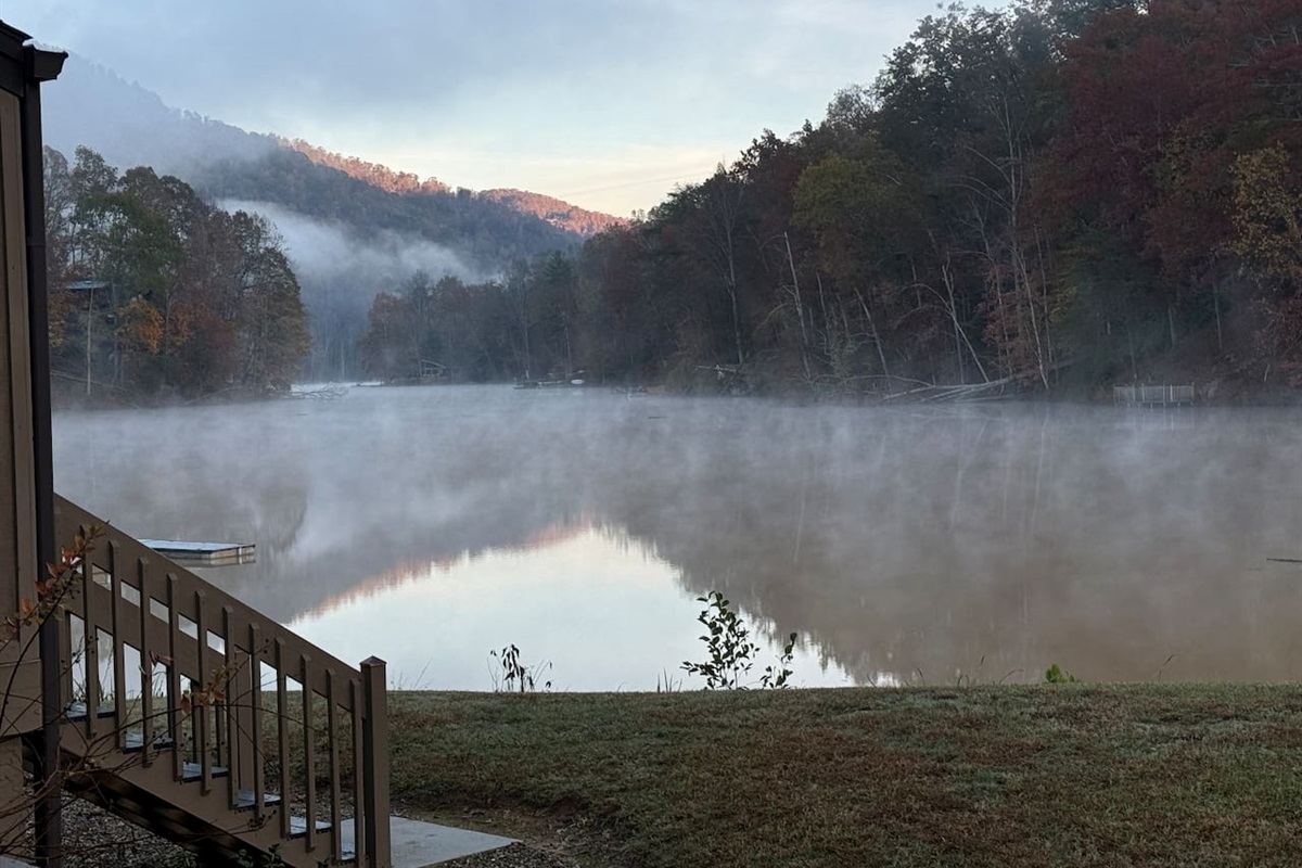 View from back deck