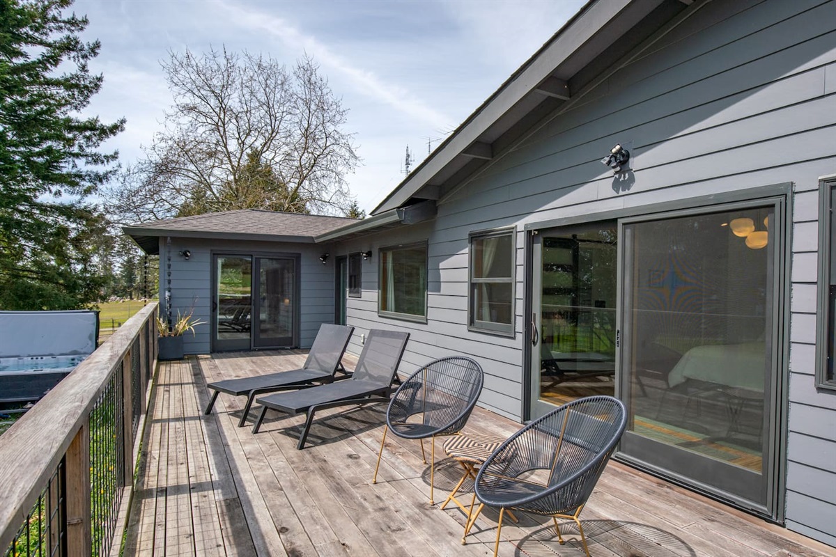 Revel in stunning vistas with ample outdoor seating...