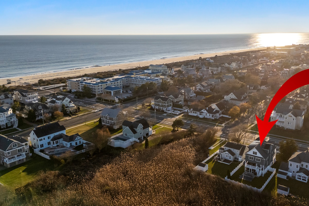 Aerial View Of Property Showing Close Proximity To Beach