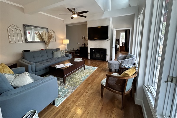 Living Room for gathering and enjoying each other's company