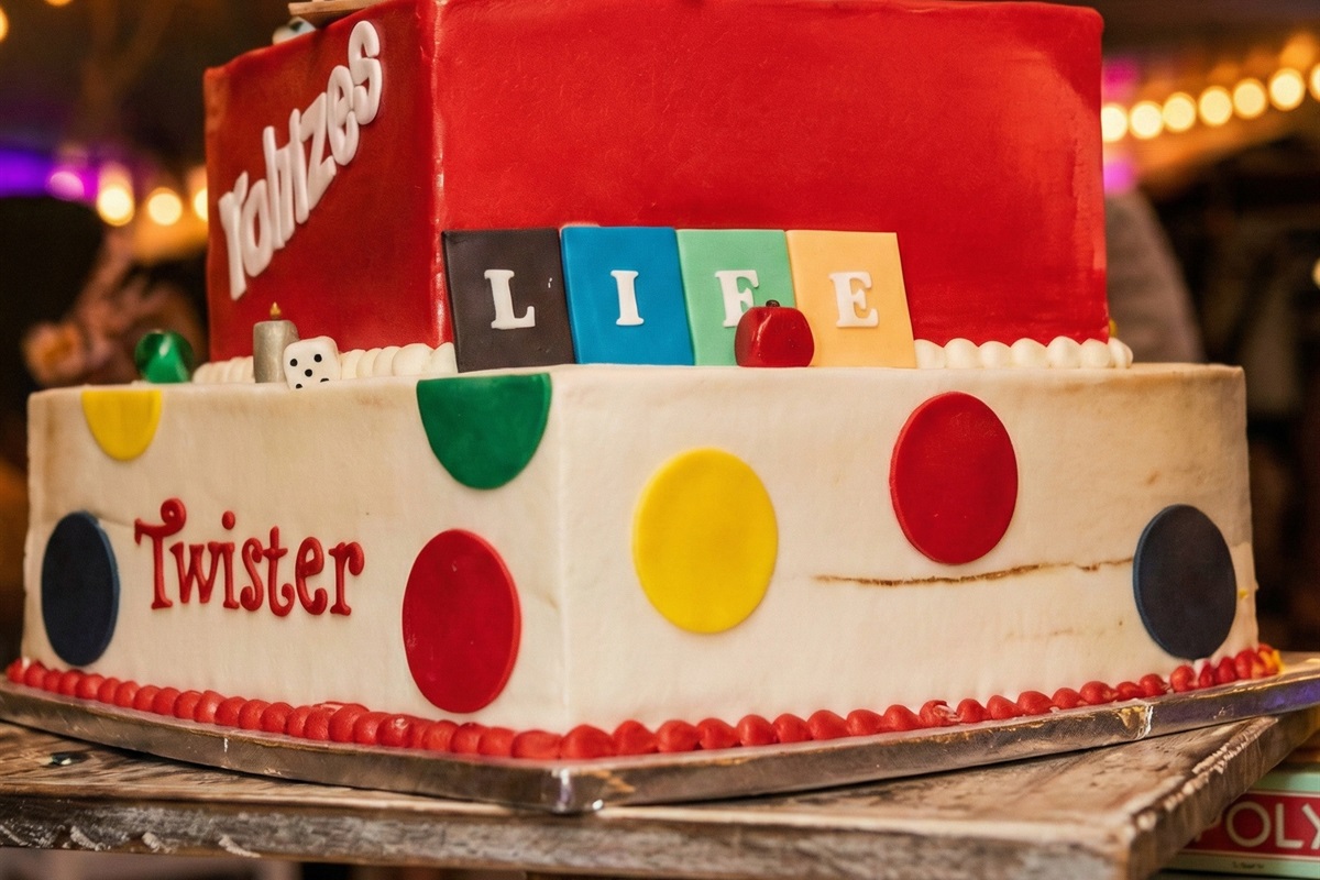 Game themed cake