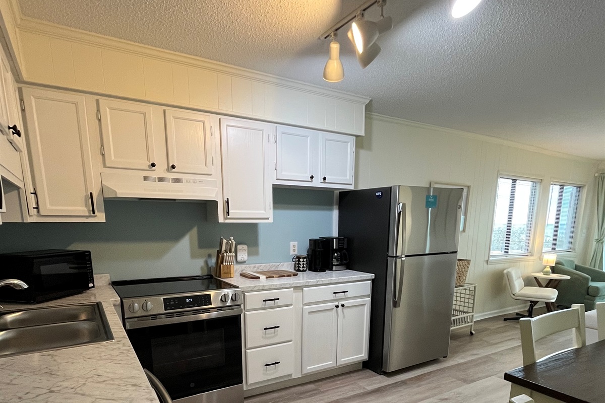 Side angle of Kitchen