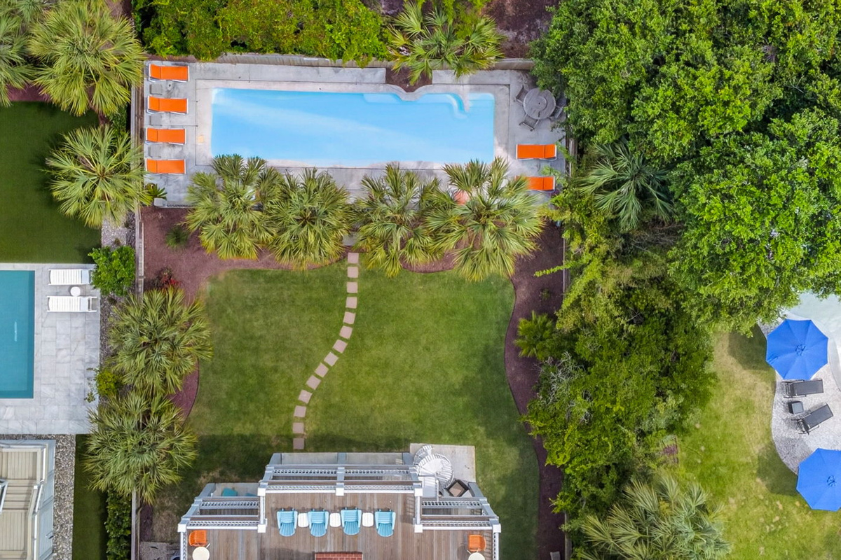 Birdseye View | Twin Palms | 914 Carolina Blvd | Isle of Palms, SC | IOP Escapes