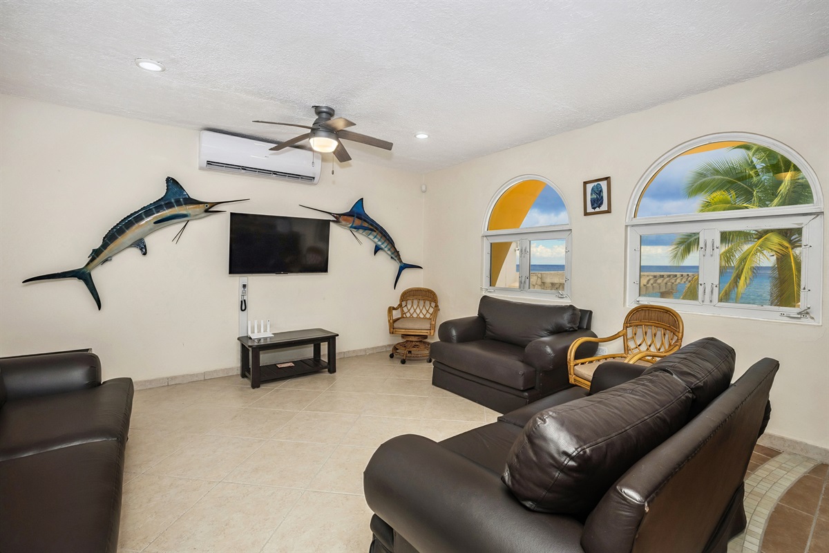 Basement Entertainment Room