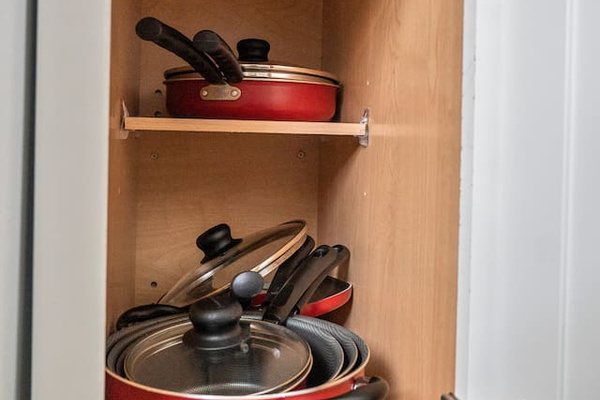 Fully stocked kitchen with utensils, perfect for preparing meals with ease.
