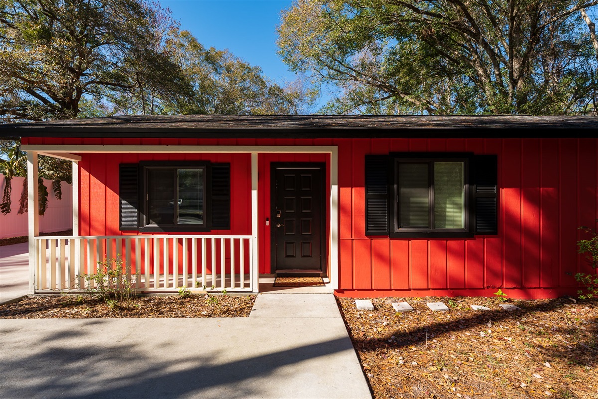 Step-free entrance to your vacation home!