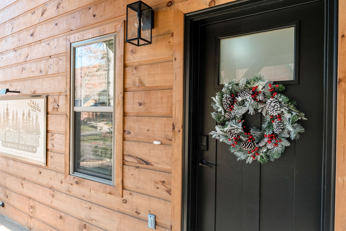 Decorated for Christmas and ready for family memories!