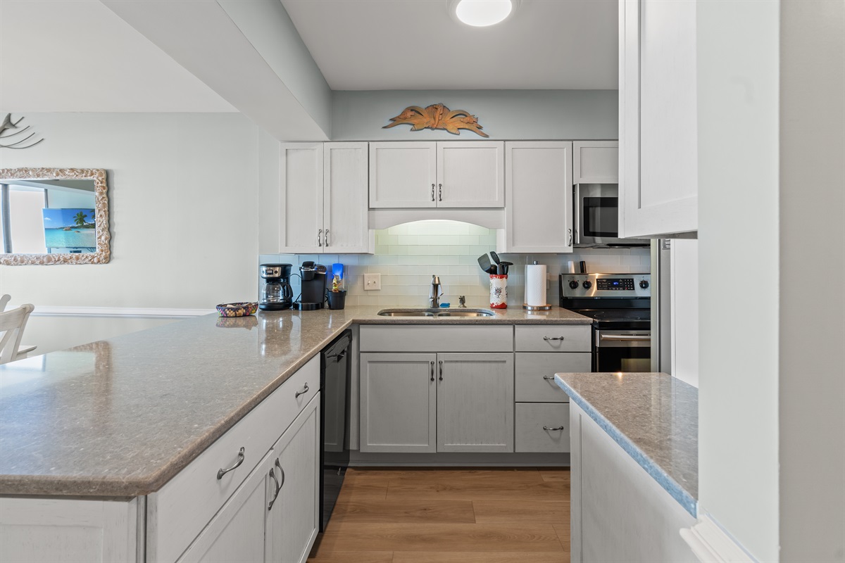 Well equipped Kitchen