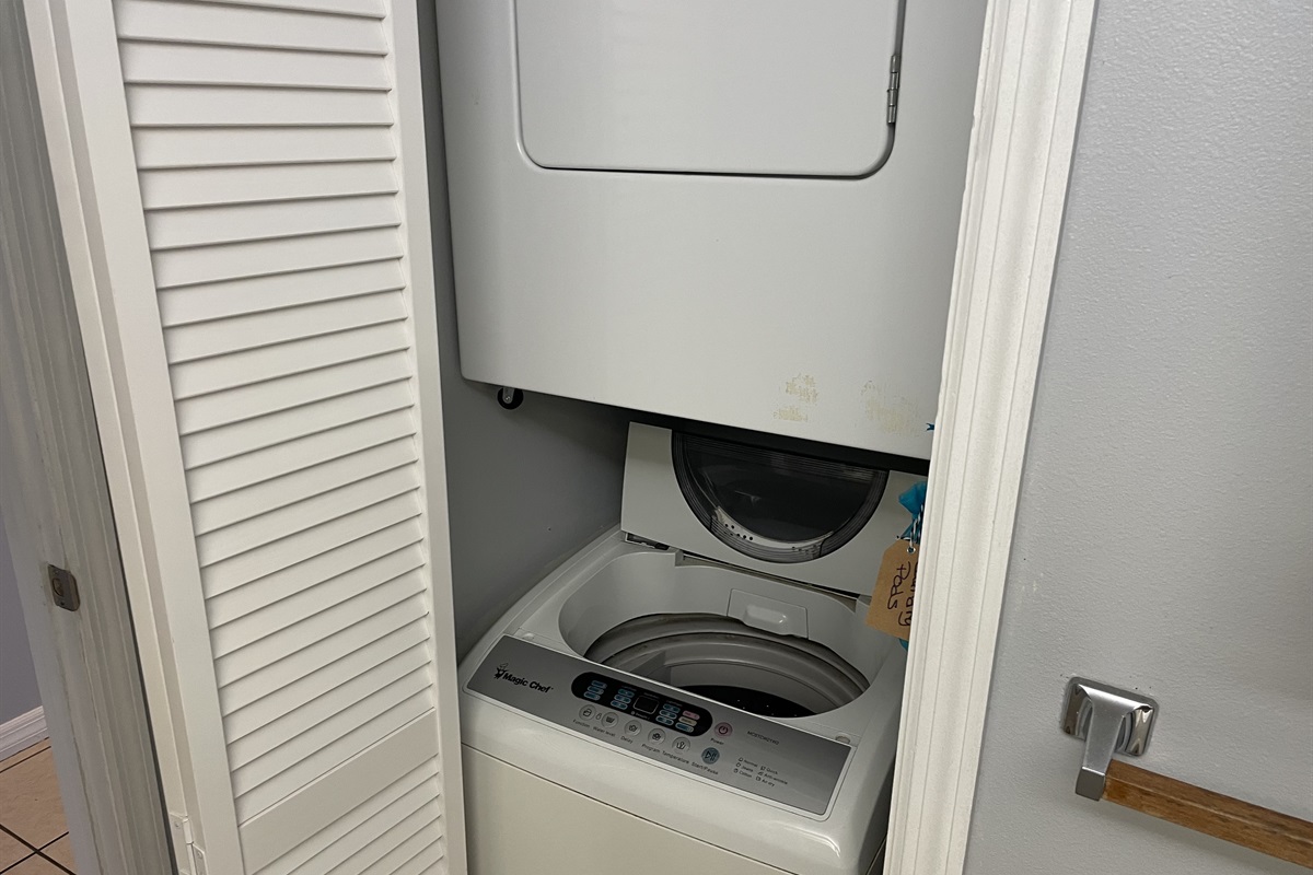 Washer / Dryer for Guest Use