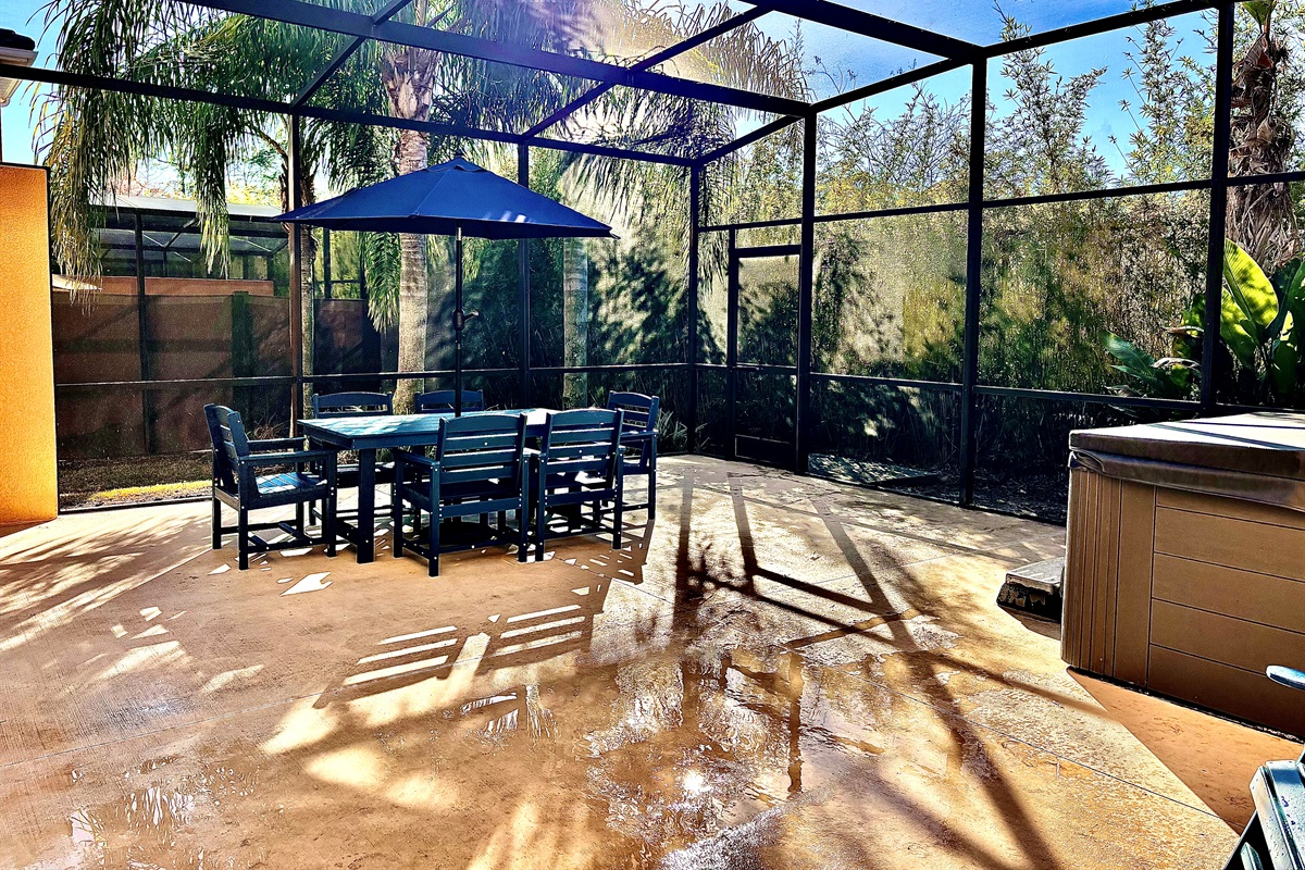 Enjoy your private lanai