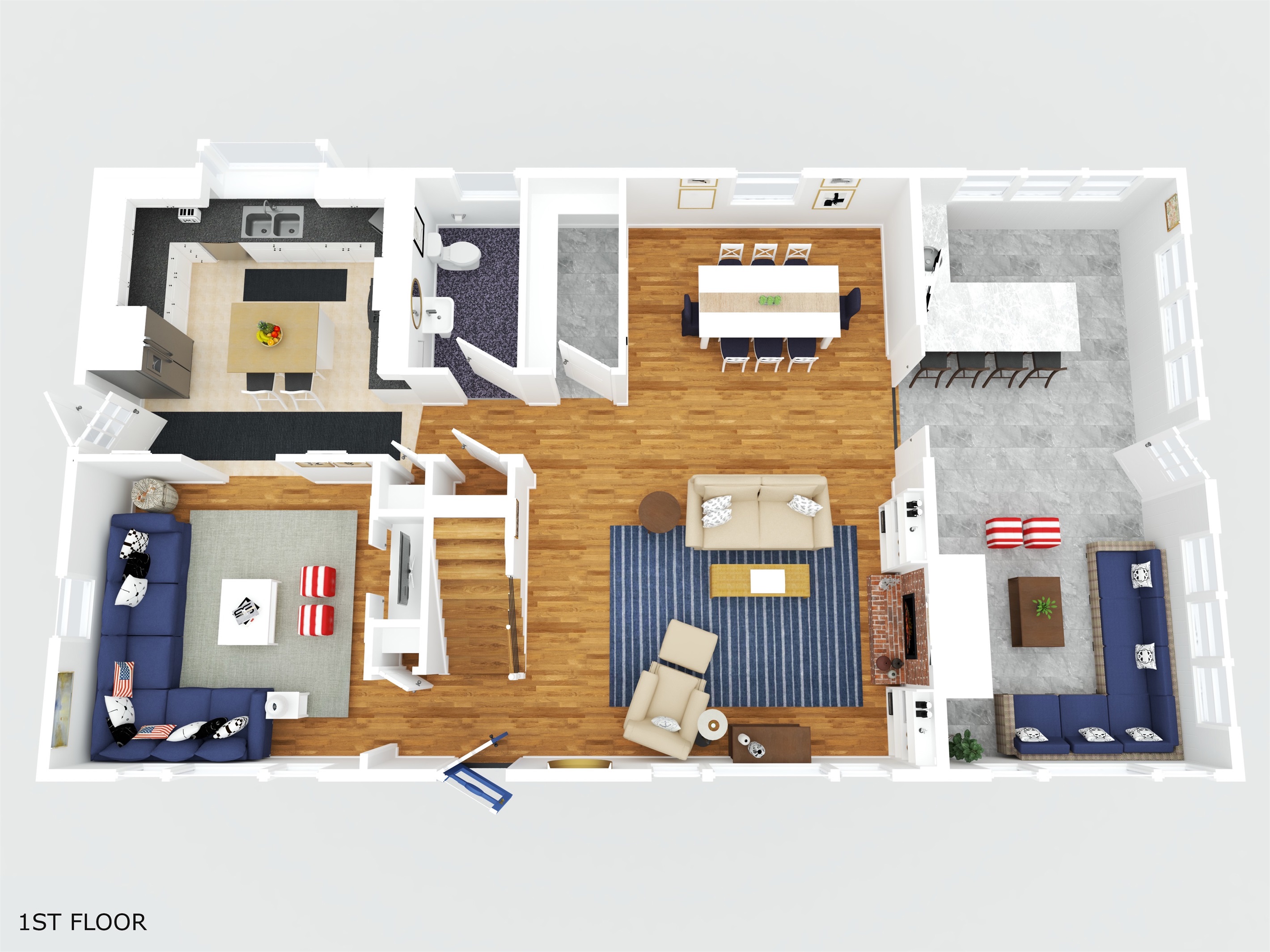 Get a glimpse of the house layout to plan your stay with ease.