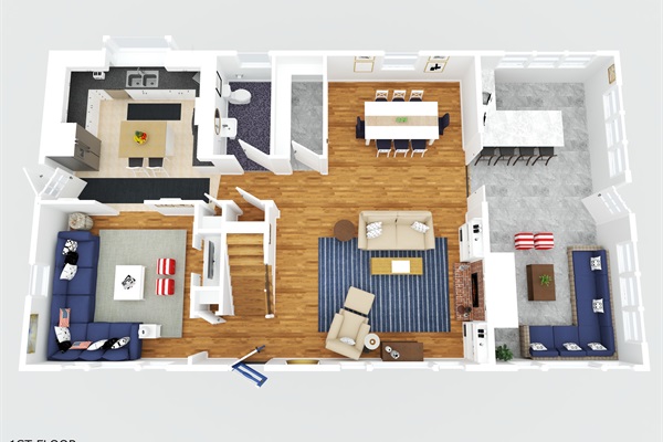 Get a glimpse of the house layout to plan your stay with ease.