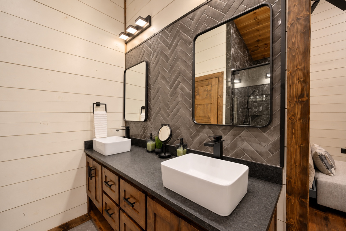 Enjoy a gentle start to the day with room for two to get ready.