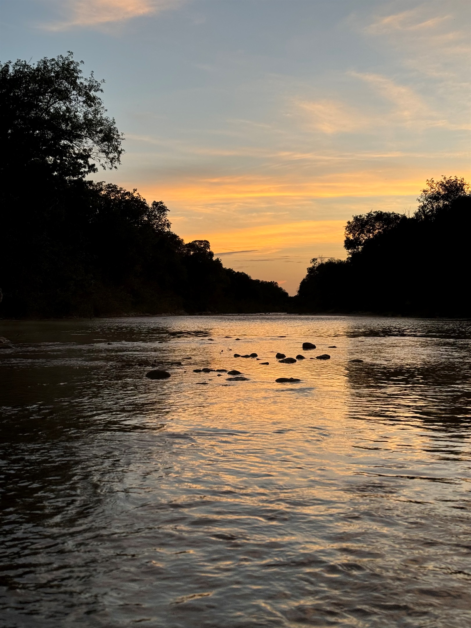Evening at the river