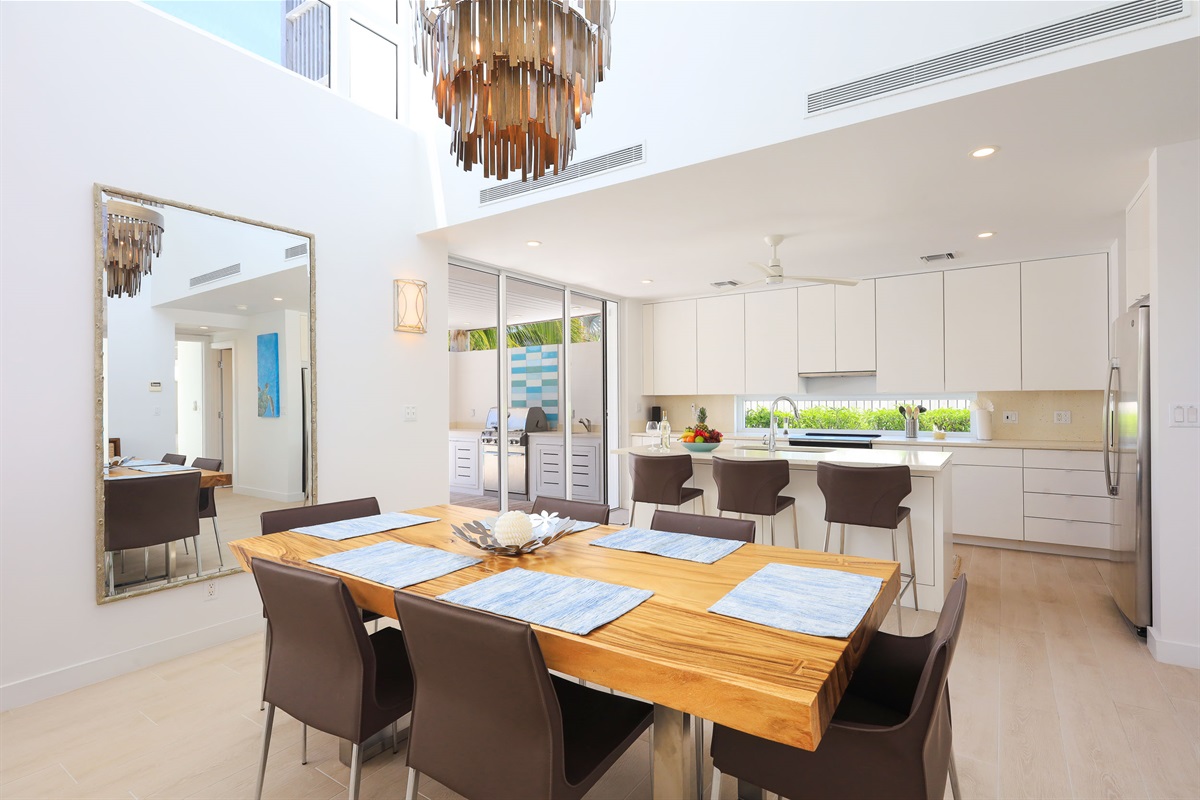 Kitchen and dining